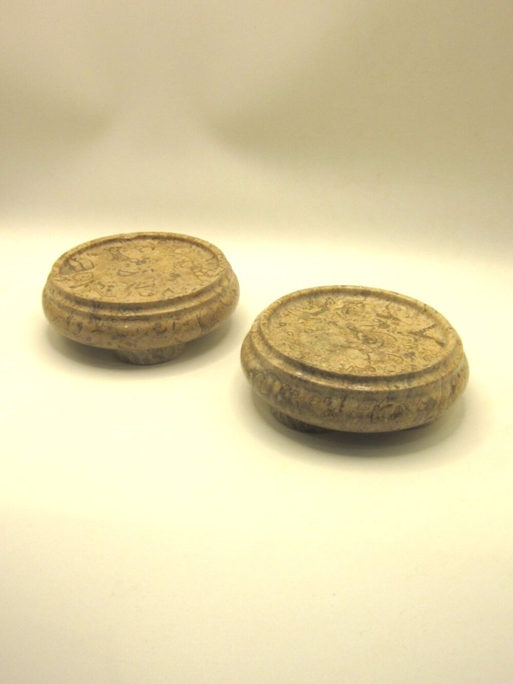 Pier One Candle Coasters Pakistan Fossil Marble